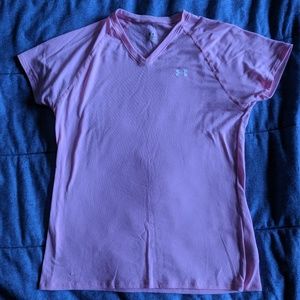 UNDER ARMOUR Bright Pink Tee!